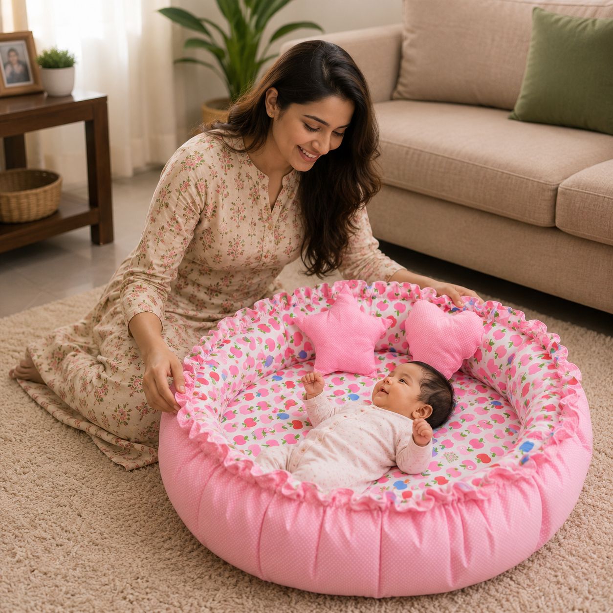 babytoons Cotton Baby Bed Sized Bedding Set-picture-31