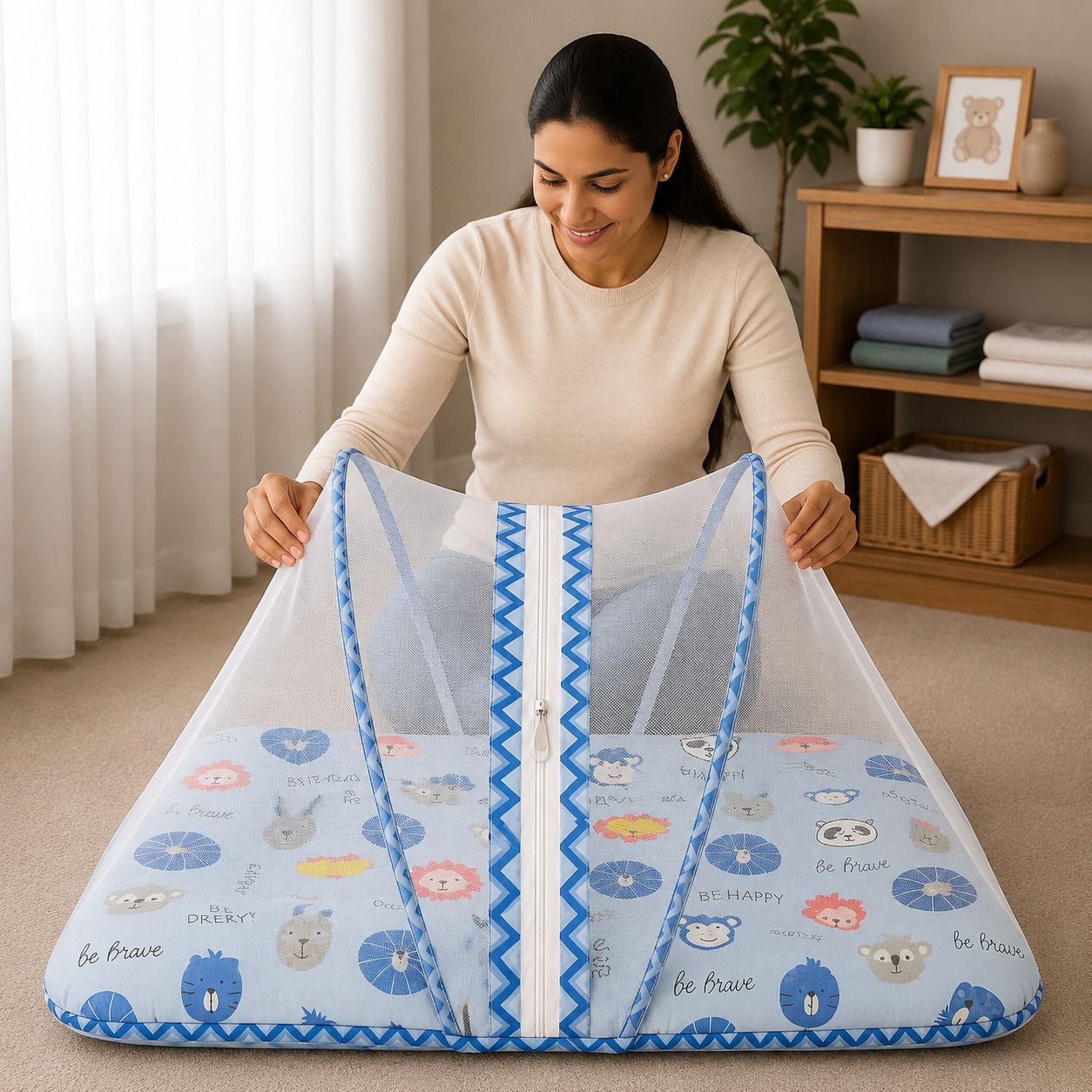 kwitchy Cotton Baby Bed Sized Bedding Set-picture-36