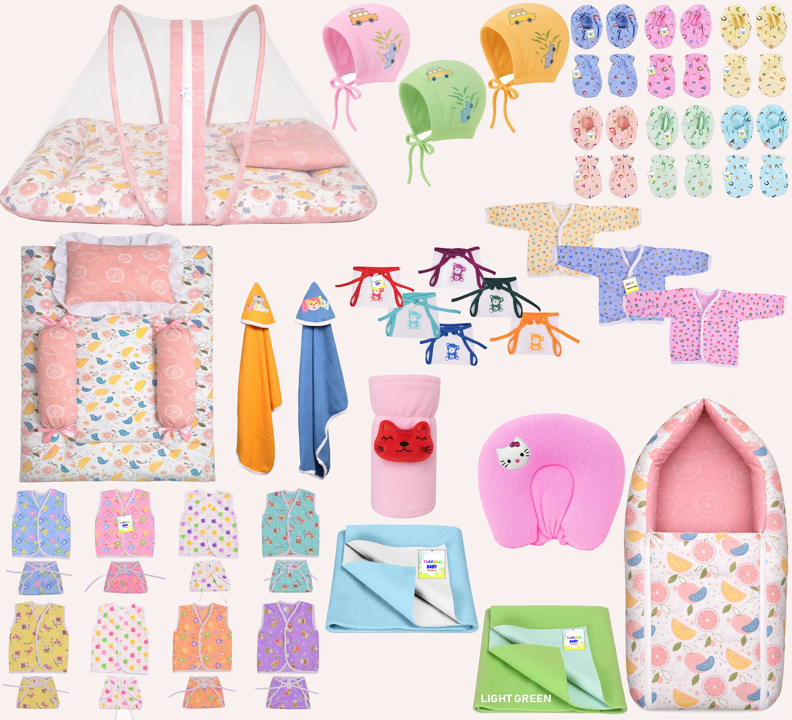 toddylon New Born Baby Boys & Baby Girls Daily Item Needs Combo Pack-picture-15