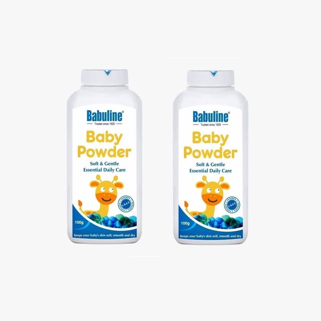Baby Powder 100gm | Gentle Baby Talcum Powder Paraben Free (Pack of 2)