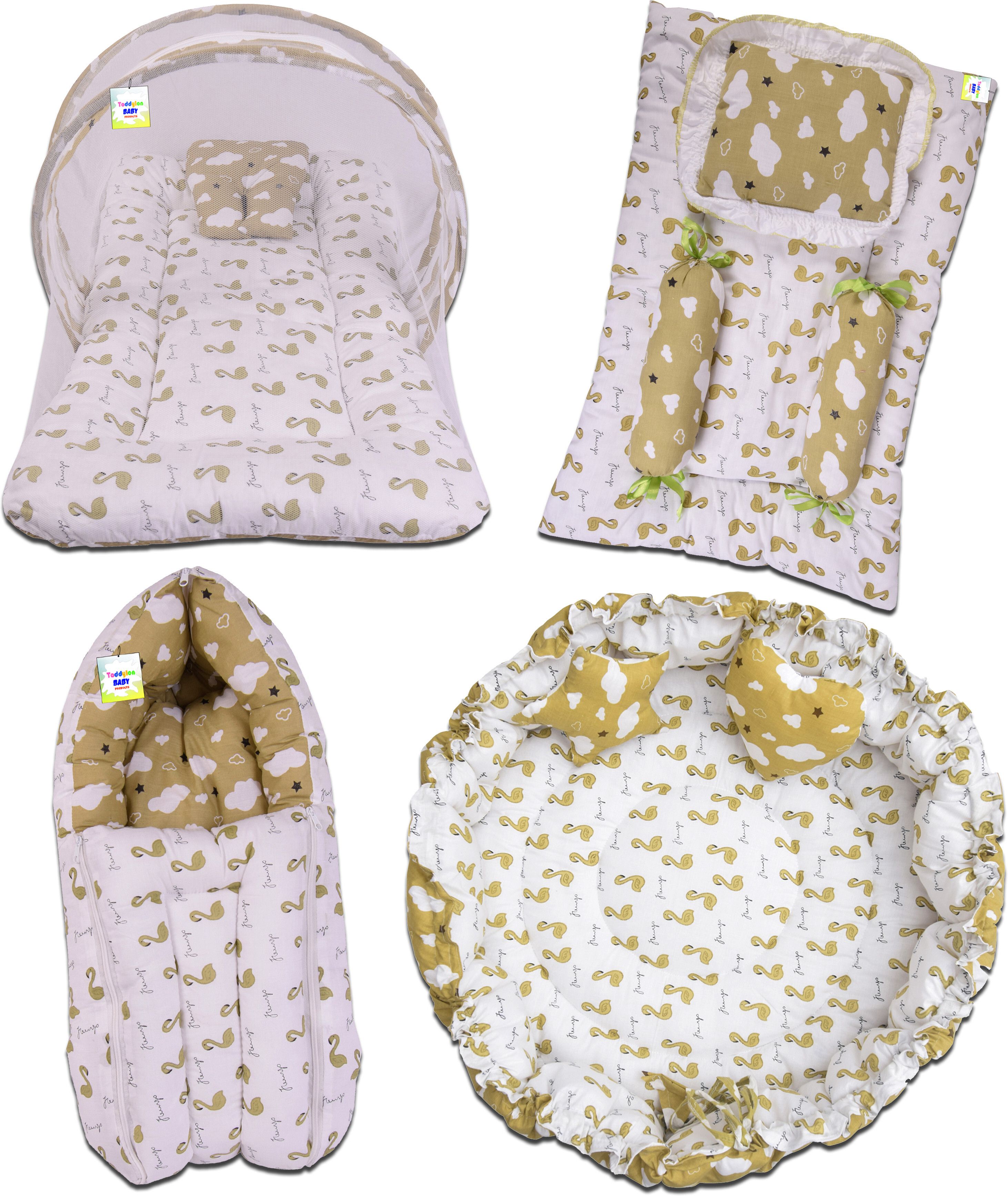 kwitchy New Born Baby Clothes & Bedding Combo Gift Pack (0-6 Months)-picture-18