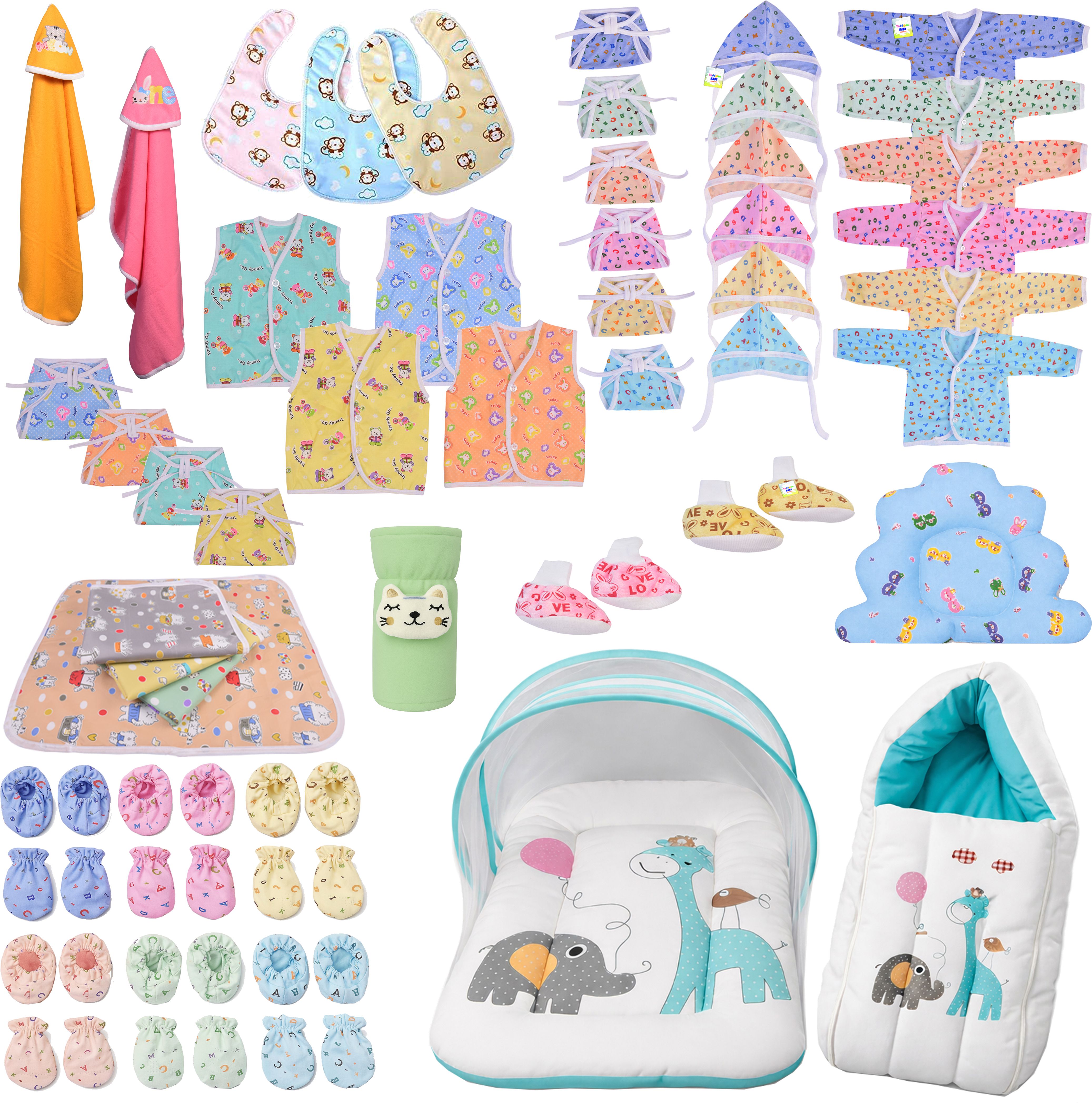 babytoons New Born Baby Daily Essential Gift Combo Set-picture-2