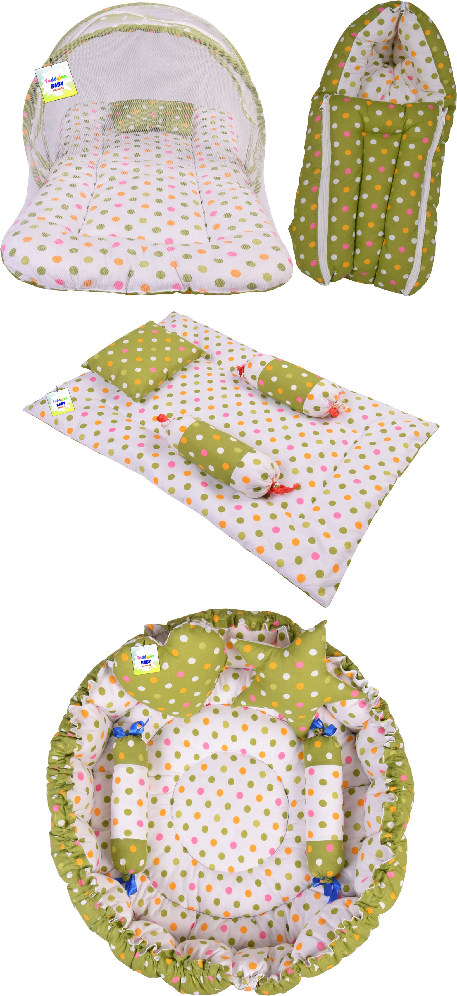 toddylon New Born Baby Daily Essential Bedding Gift Combo Set-picture-13