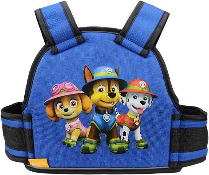 Kids Adjustable Safety Seat Belt for Two Wheeler with Reflective Strips Baby Carrier