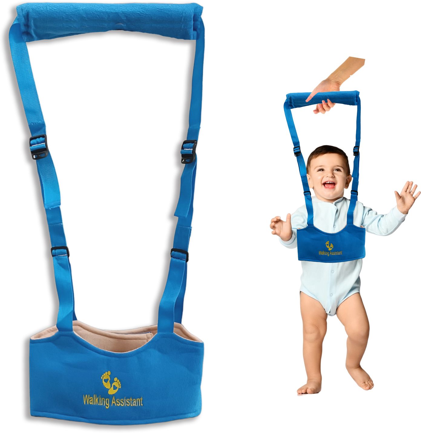 synlark Baby Moon Walk Walker Bouncer Jumper Toddler Help Learn Assistant for Baby Baby Carrier-picture-37