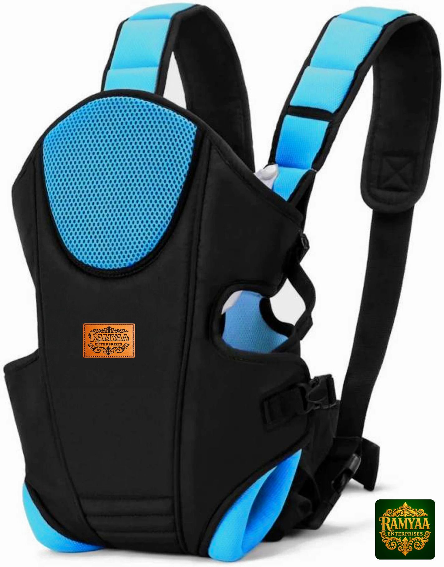 ramyaa enterprises baby carrier/baby carry bag/blue and black / Baby Carrier-picture-35