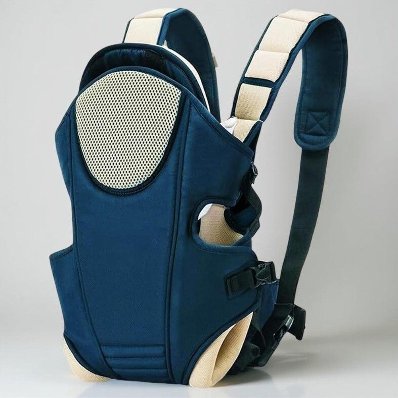 Adjustable Design for Newborns to Toddlers,Ergonomic & Breathable Kangaroo Sling Baby Carrier-image-45