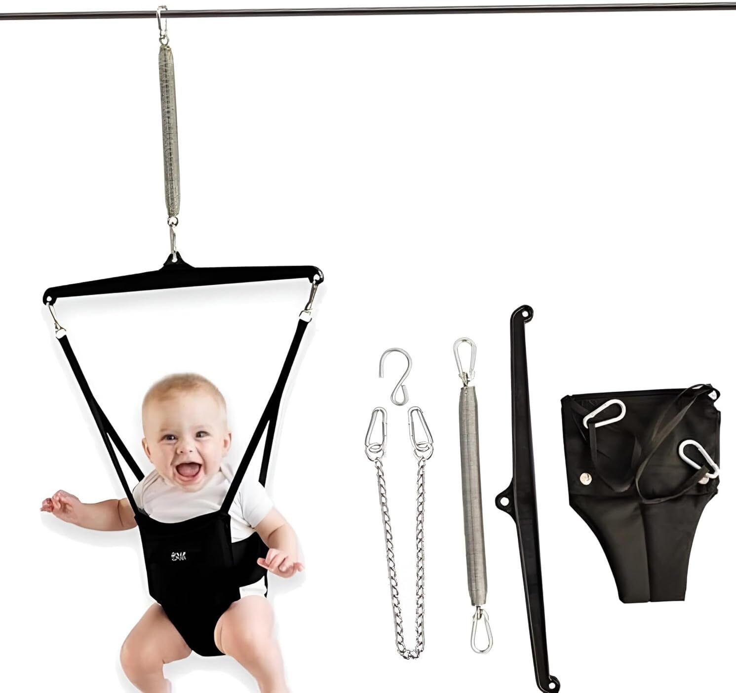 Baby Jumper & Walker with Door Clamp | Walk Trainer Baby Exerciser Baby Carrier