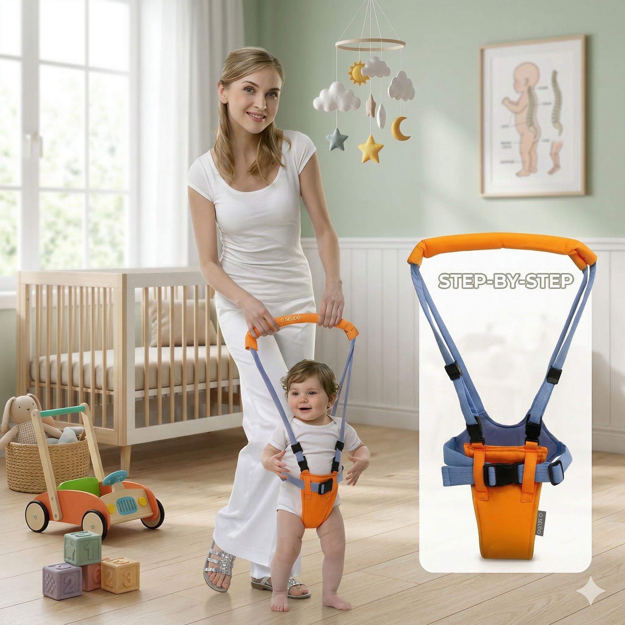Baby First Step Walking Helper Baby Carrier-image-17