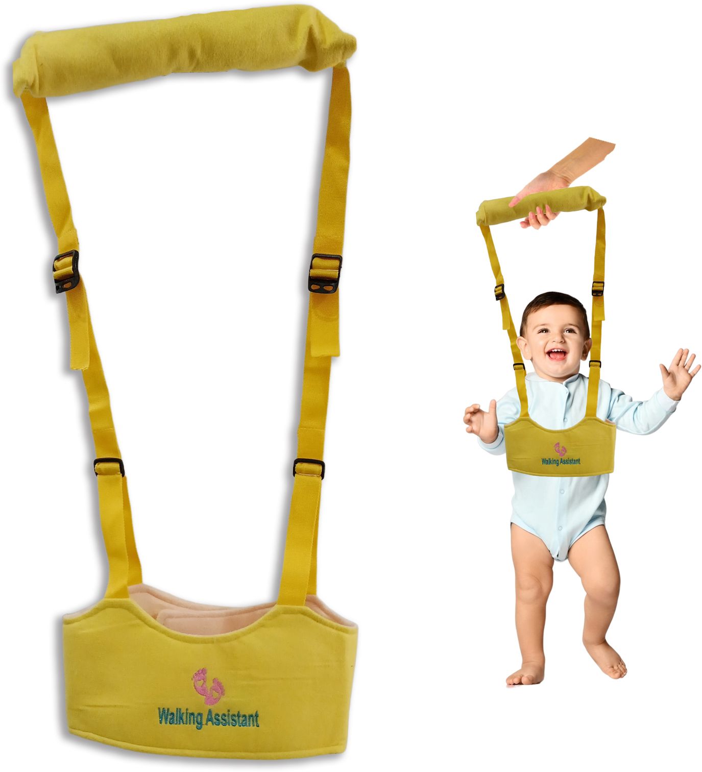 synlark Baby Moon Walk Walker Bouncer Jumper Toddler Help Learn Assistant for Baby Baby Carrier-picture-27