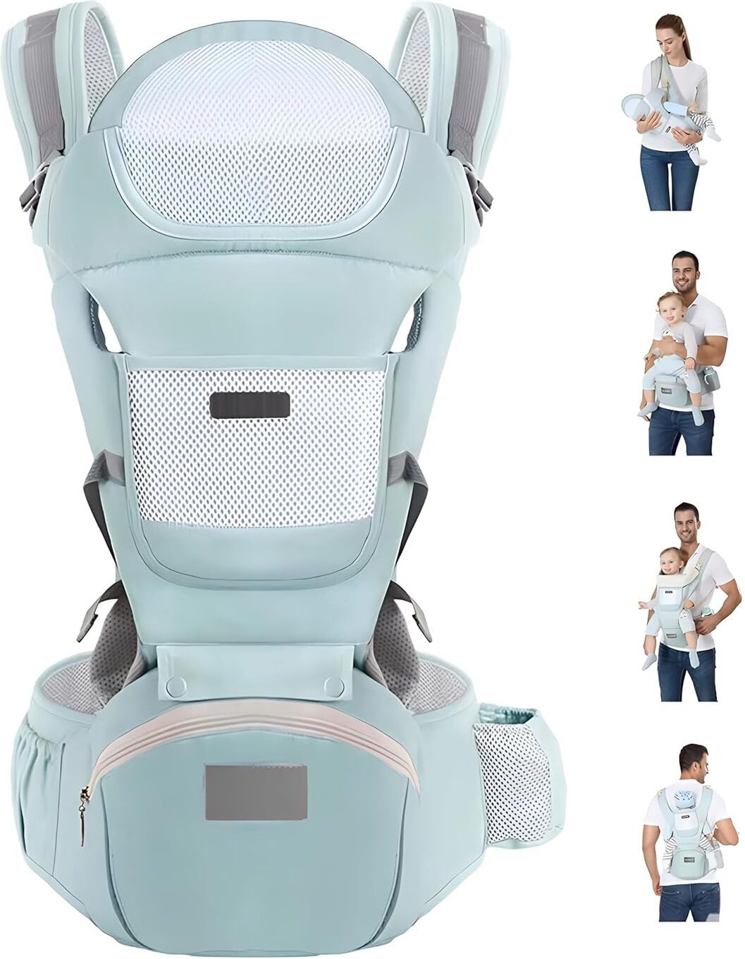 betlex Ergonomic Baby Carrier with Hip Seat Baby Carrier-picture-12