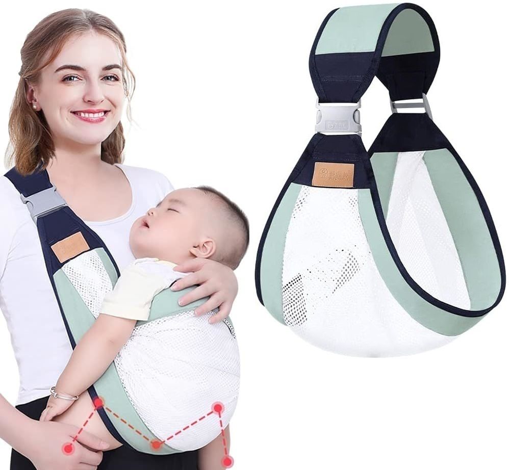 Baby Carrier Sling Adjustable Carrier Sling, Multifunctional, Breathable Carrier Baby Carrier