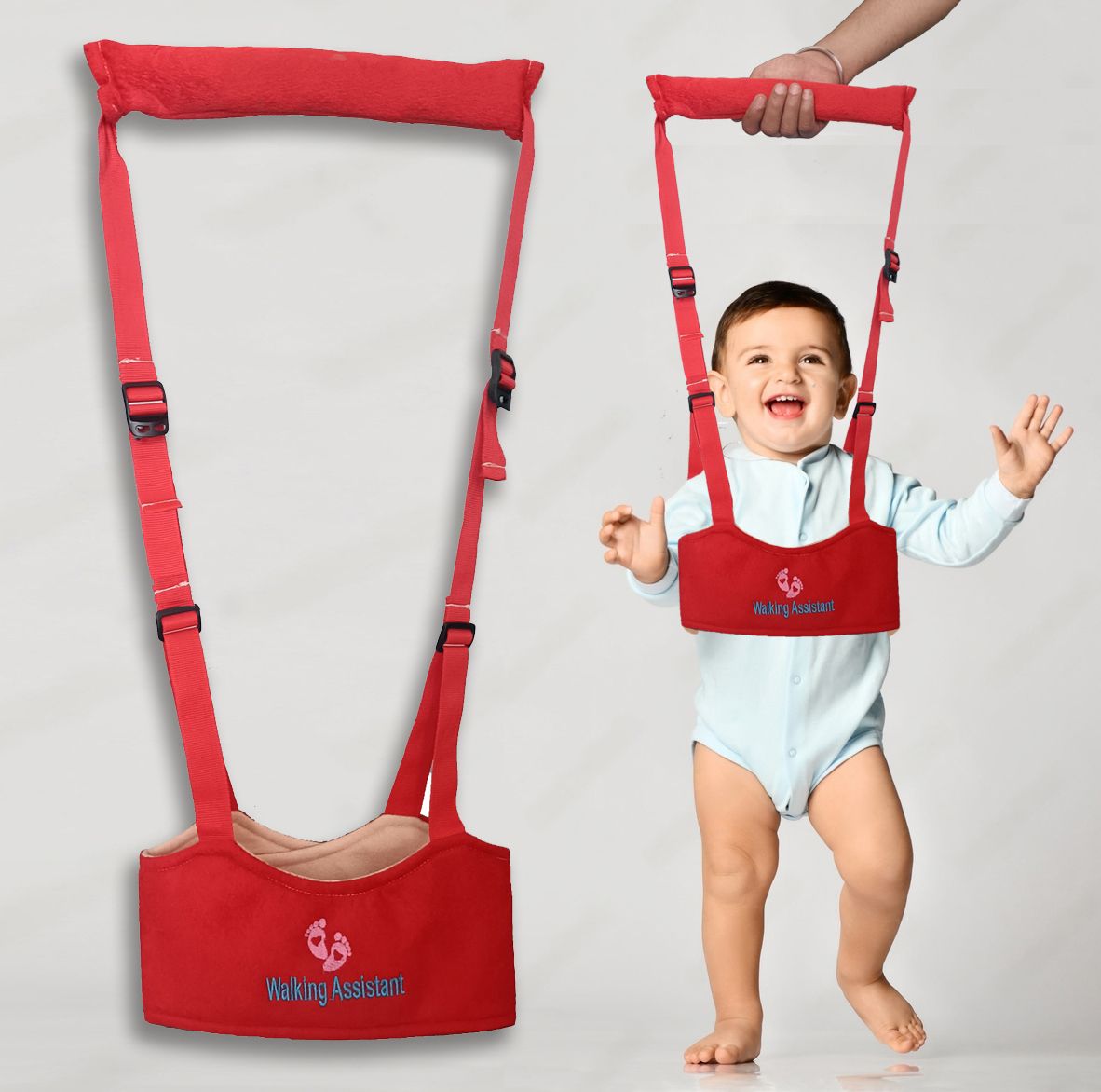 synlark Baby Moon Walk Walker Bouncer Jumper Toddler Help Learn Assistant for Baby Baby Carrier-picture-7