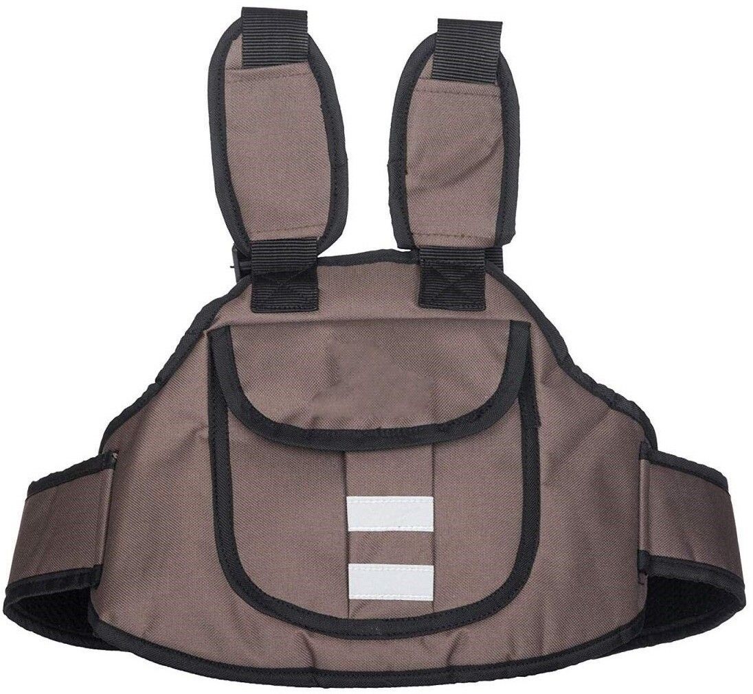 Two Wheeler Safety Belt for Sitting Back Adjustable Padded Strap Kid Travel Seat Baby Carrier-image-5