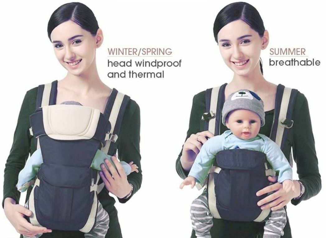 Baby Carry Bags for 0 to 2 Years | with Safety Belt & Buckle Straps Baby Carrier