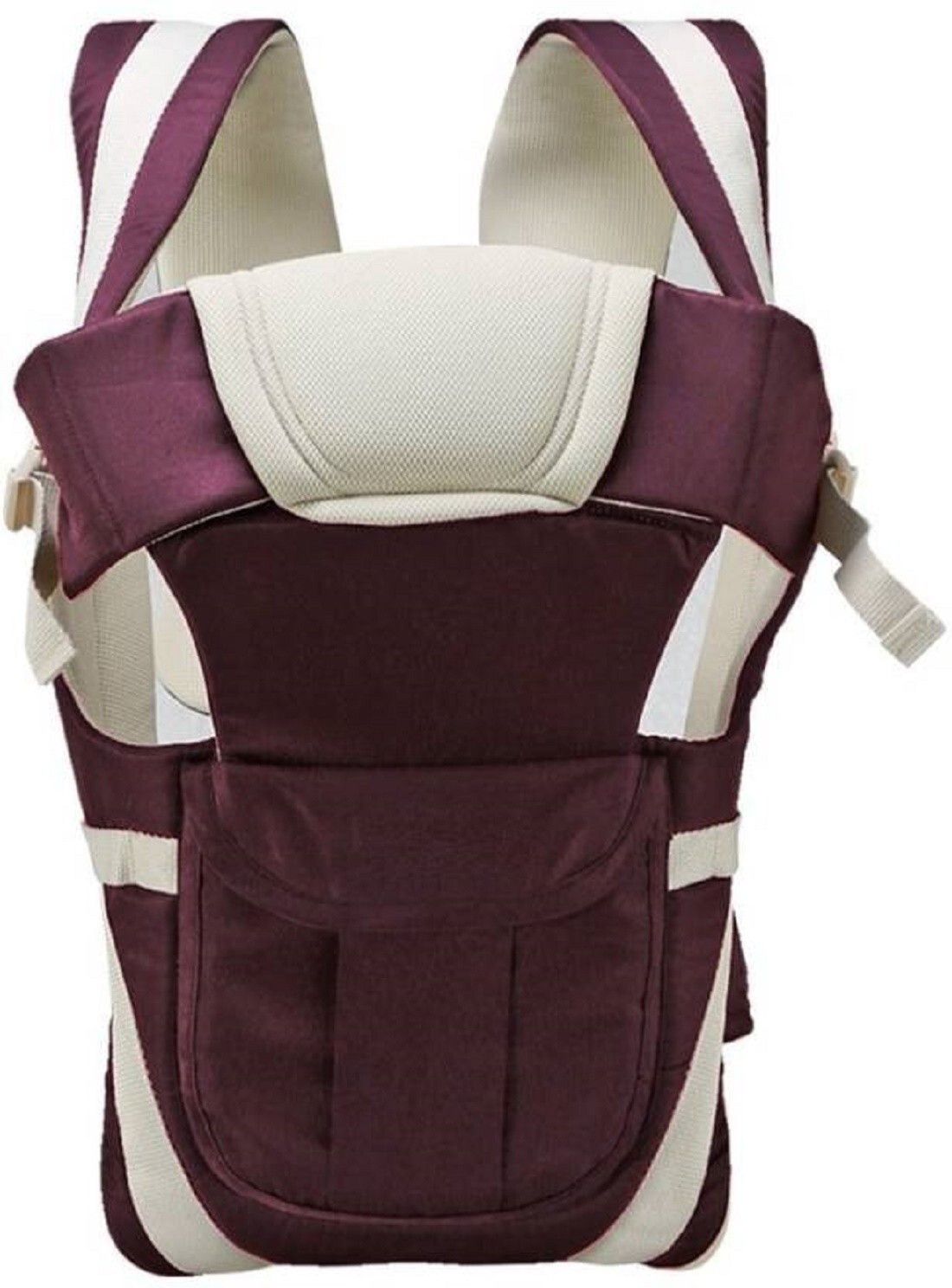 Baby Carrier Comfortable Support with Belt - (PURPLE) Baby Carrier (DARK PURPLE) Baby Carrier-image-5