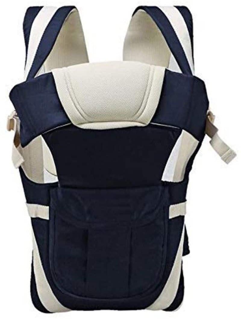 4-in-1 Adjustable Cum Kangaroo Bag/Honeycomb Texture Sling/Back/Front Baby Carrier-image-38