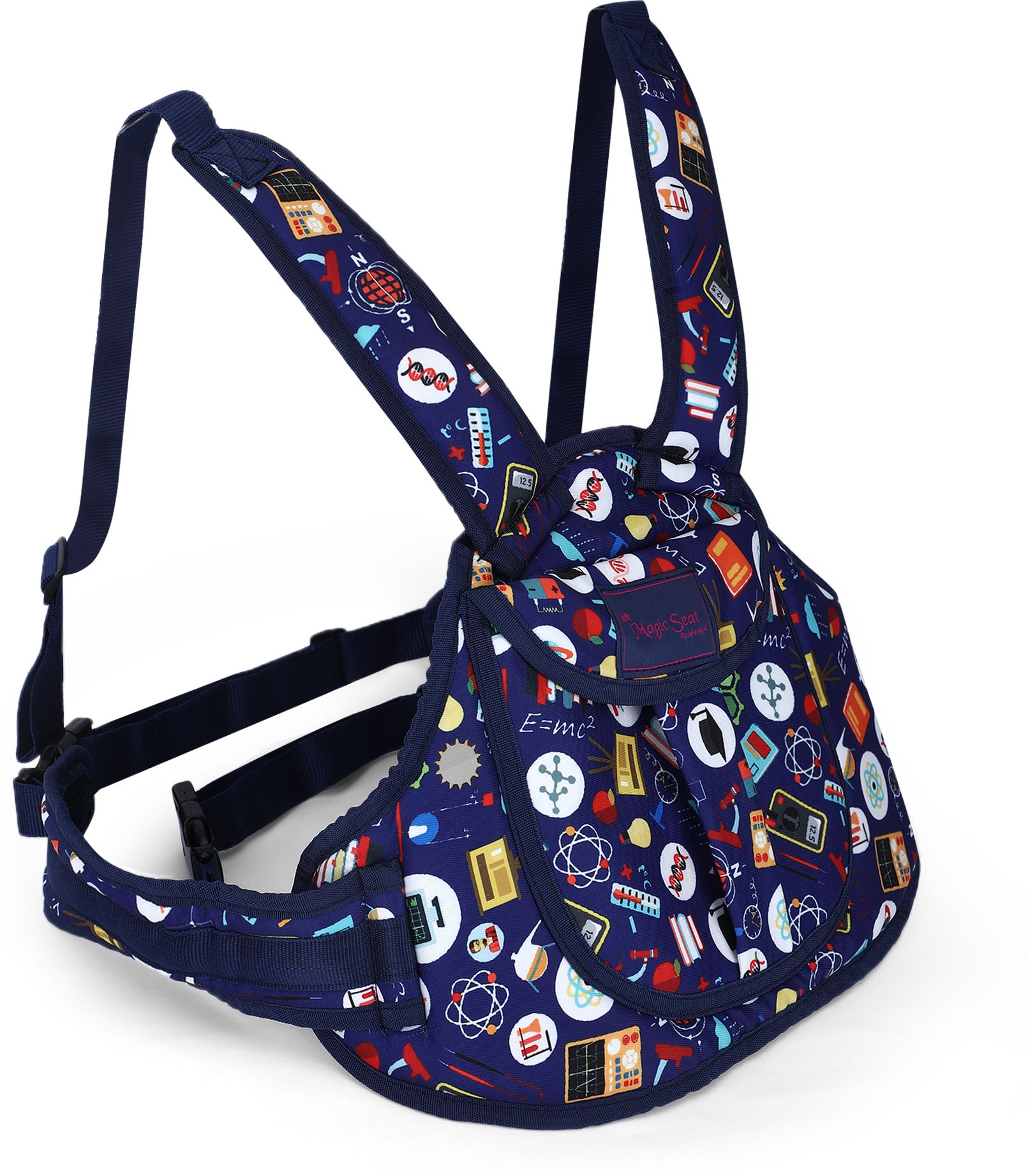 Magic Seat- Two Wheeler/Bike Kids Safety Seat Belt (Pocket-Science) Baby Carrier-image-6