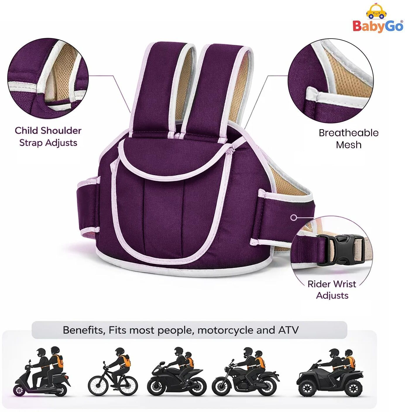 LK-075 safty belt Baby Carrier-image-14