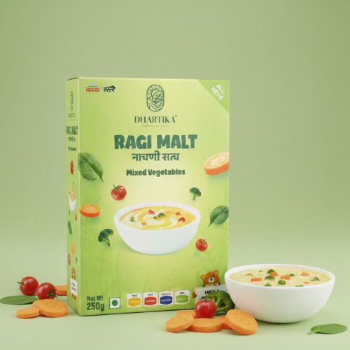 Mixed Vegetables Ragi Malt | Nachni Satva with Vegetables | 250g Cereal-image-44