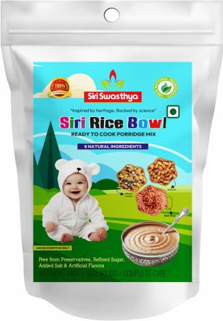 Rice Bowl | Rice Cereal| Rice Kichdi| dryfruit rich| 0 Preservatives Cereal