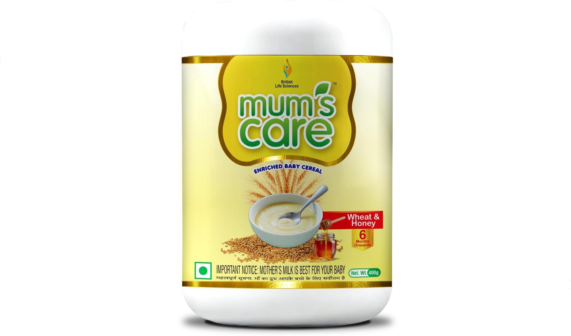 Mum’s Care Cereal Wheat & Honey for 6+ Months, No Added Flavour or Colour Cereal-image-13