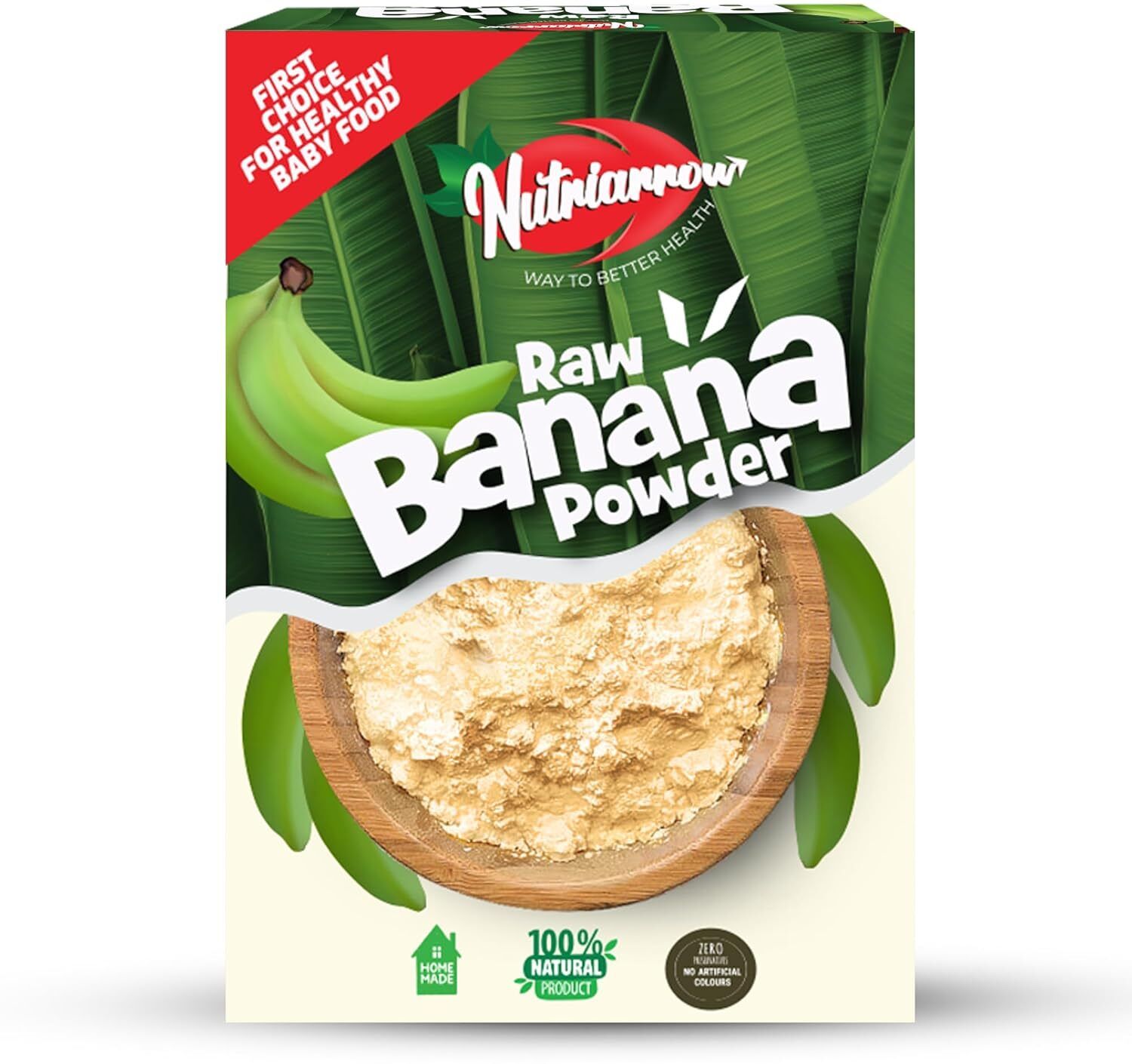 Raw Banana Powder for Babies | 100% Natural | Baby Cereal | No Additives Cereal