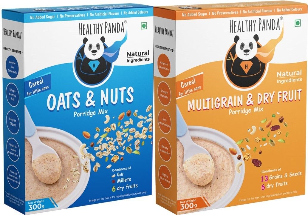 Natural Baby food|300G X2| Oats & Nuts| Dates Powder| Multigrain Dryfruit| baby Cereal-image-46