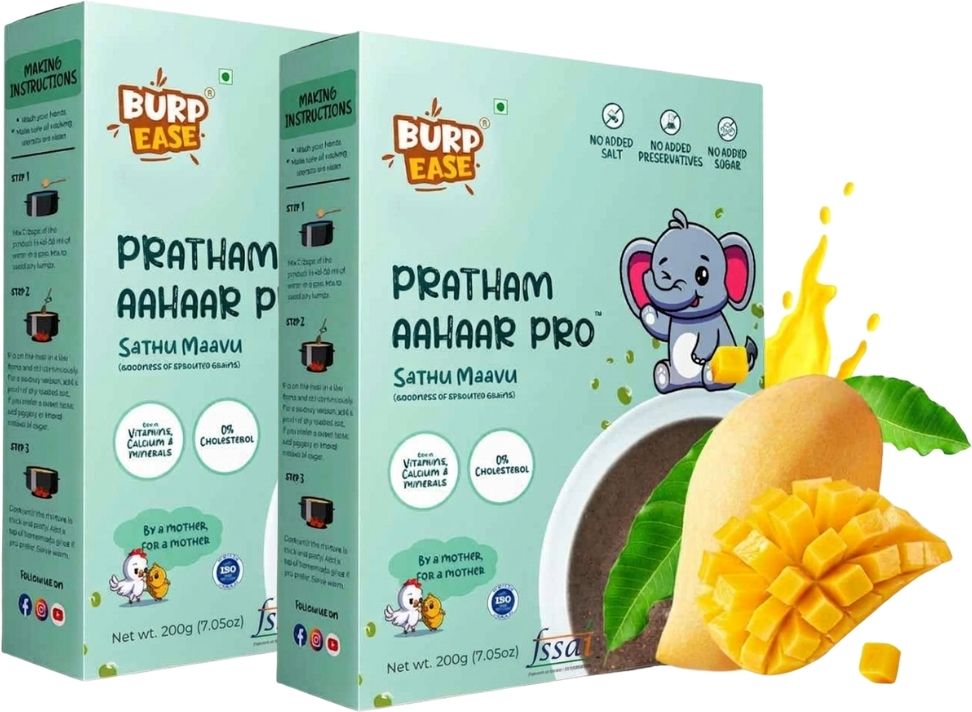 Pratham Aahaar Pro Baby Food Mix No Added Sugar & Salt Cereal-image-31