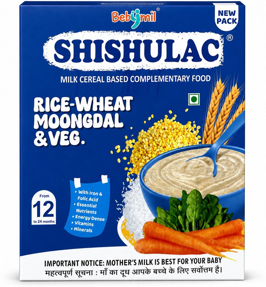 Rice Wheat Moong Dal & Veg Baby Cereal Cereal-image-12