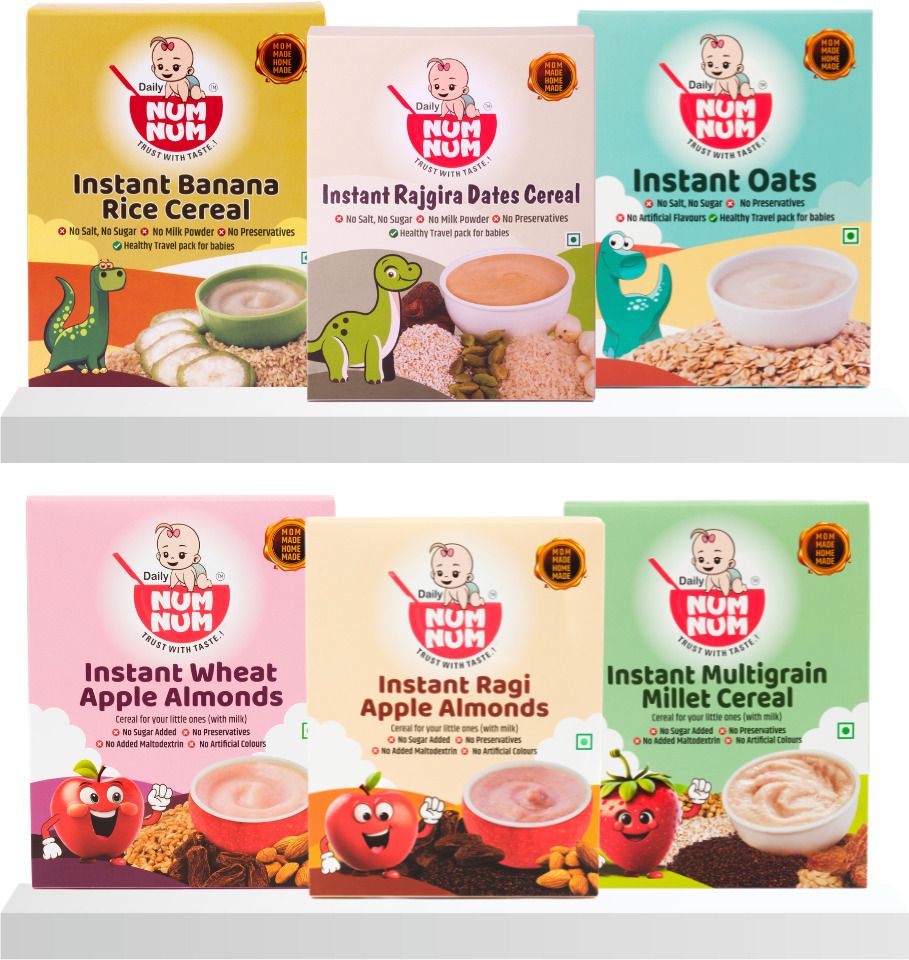 Instant Travel Pack Combo of 6 flavours | Organic & Healthy | Cereal-image-41