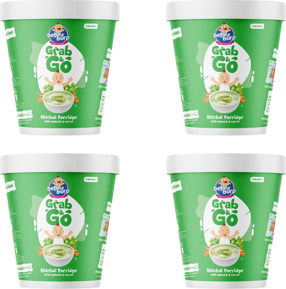 bebe burp Travel pack Grab-N-Go-Khichdi Mix Porridge Cereal-picture-16