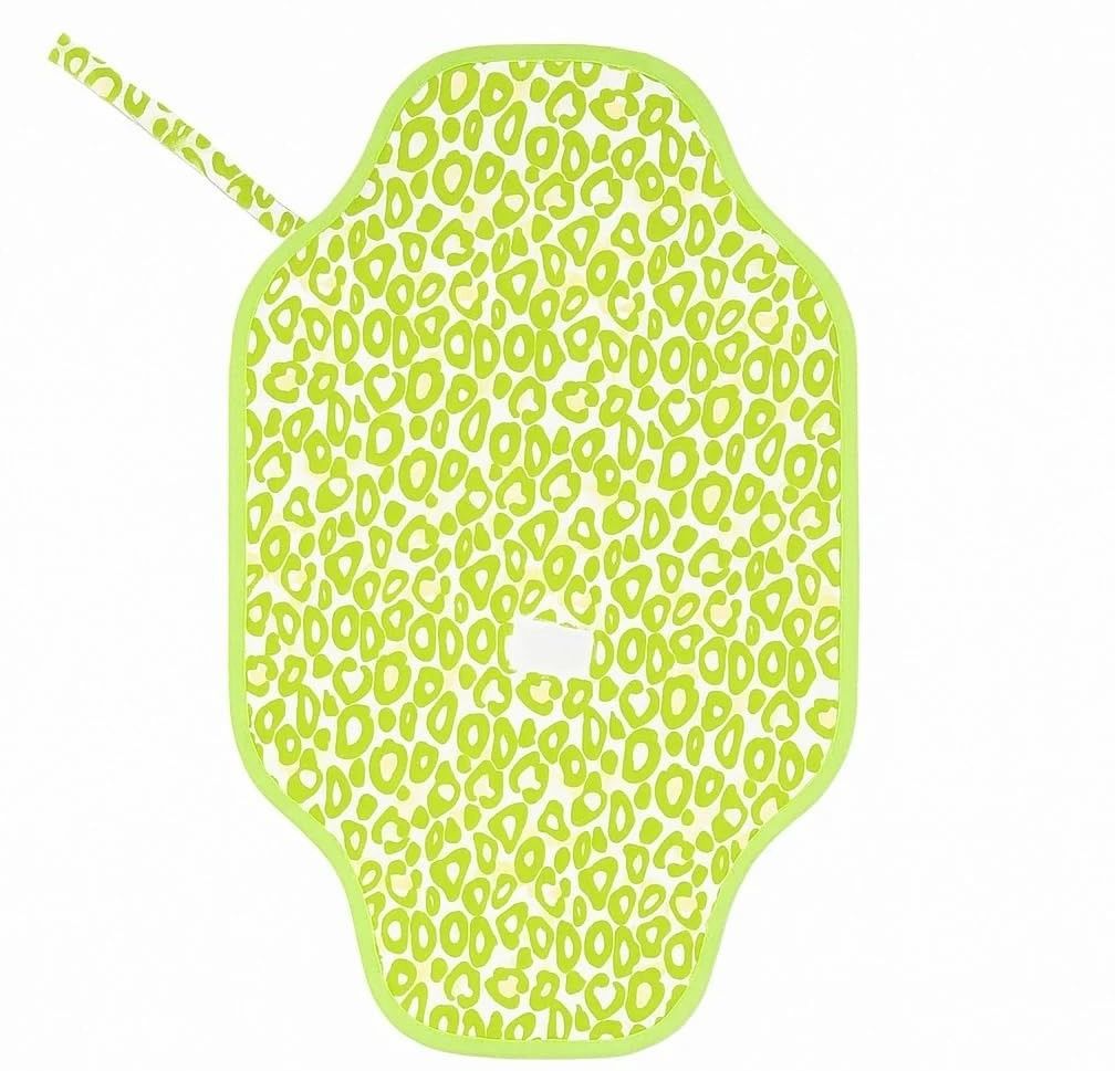 Diaper Changing pad (Green Cheetah) Changing Station
