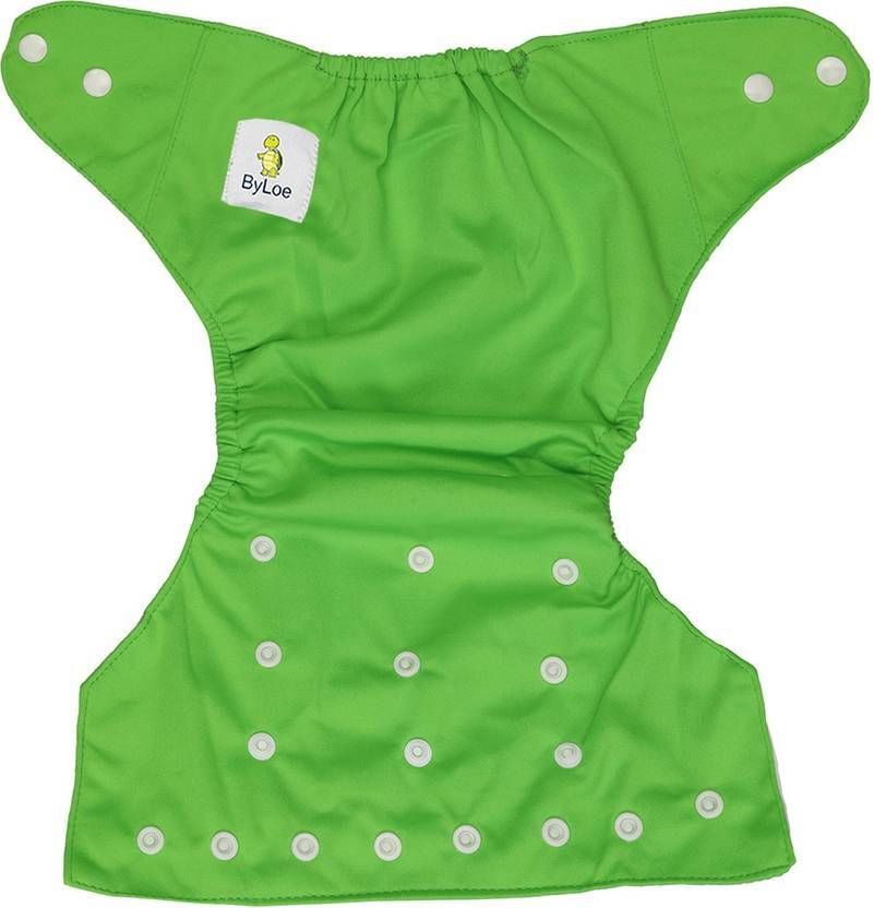 Reusable Cloth Diaper, Washable Adjustable Infants Nappy with Insert- Changing Station-image-24