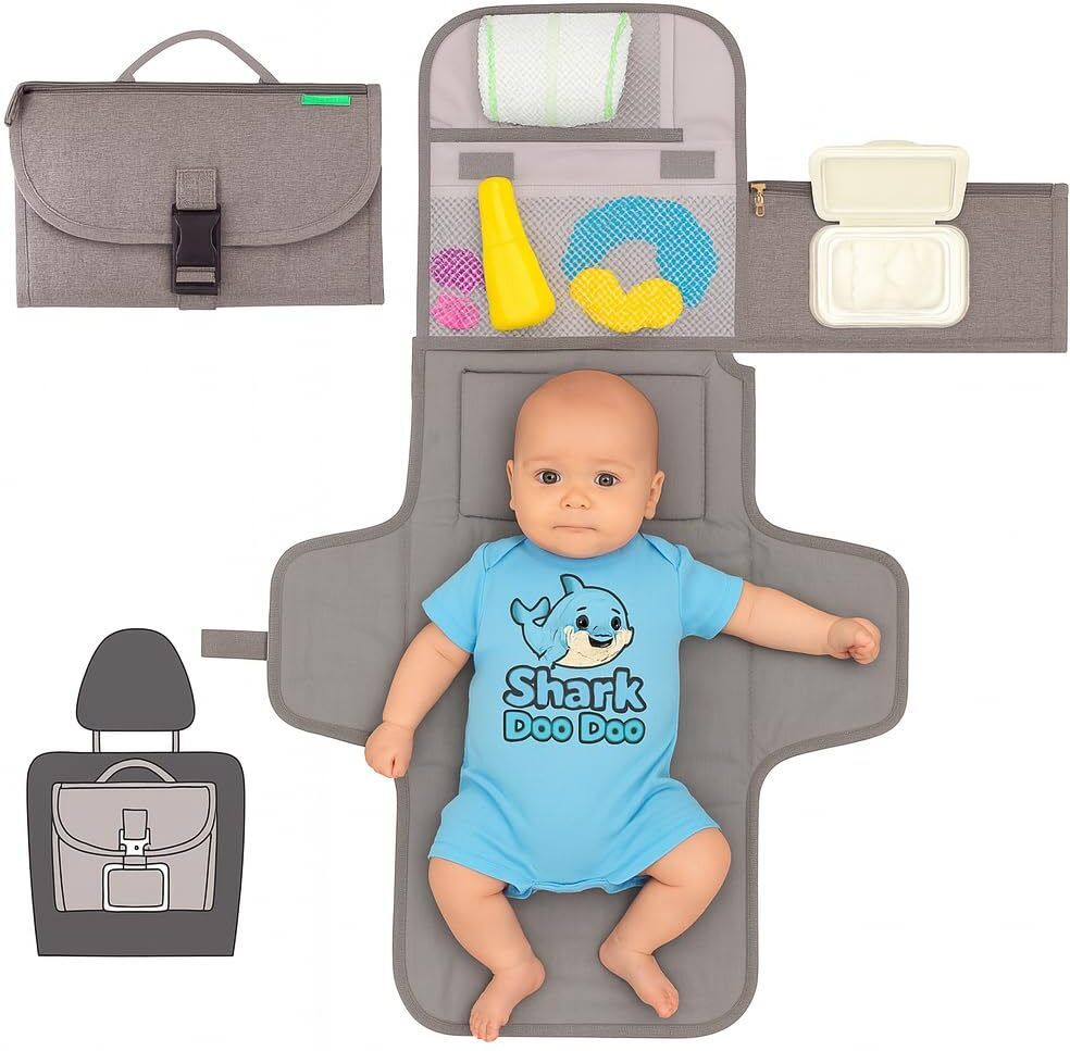 technoway Detachable Waterproof Diaper Pad for Baby | Changing Station-picture-18