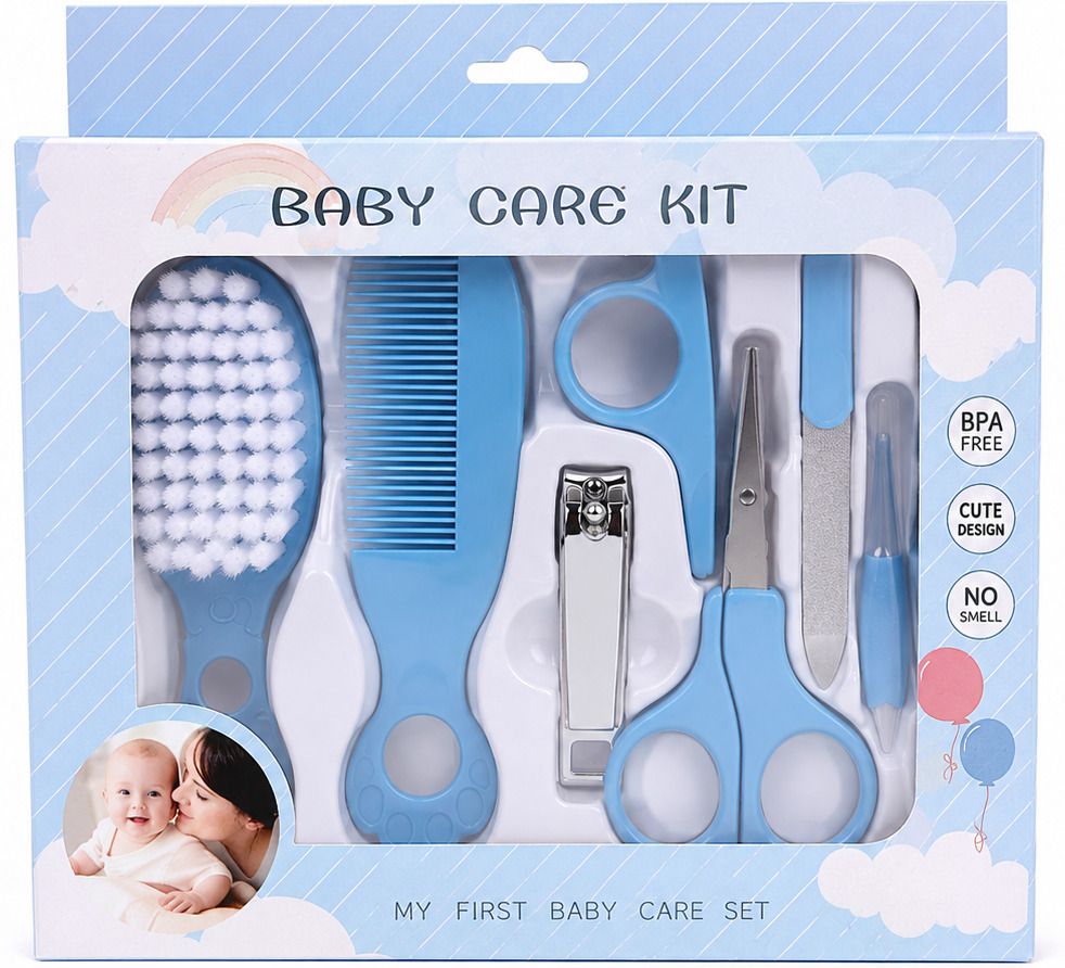 kidora traders 5 in 1 Baby Grooming Kit, Newborn Baby Care Kit, BPA Free Changing Station-picture-26