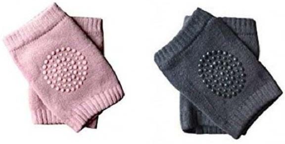 BABY Kids Knee & Elbow Protector Pads Soft To Wear Anti Slip Crawl Baby Kneecap Multicolor Baby Knee Pads-image-48