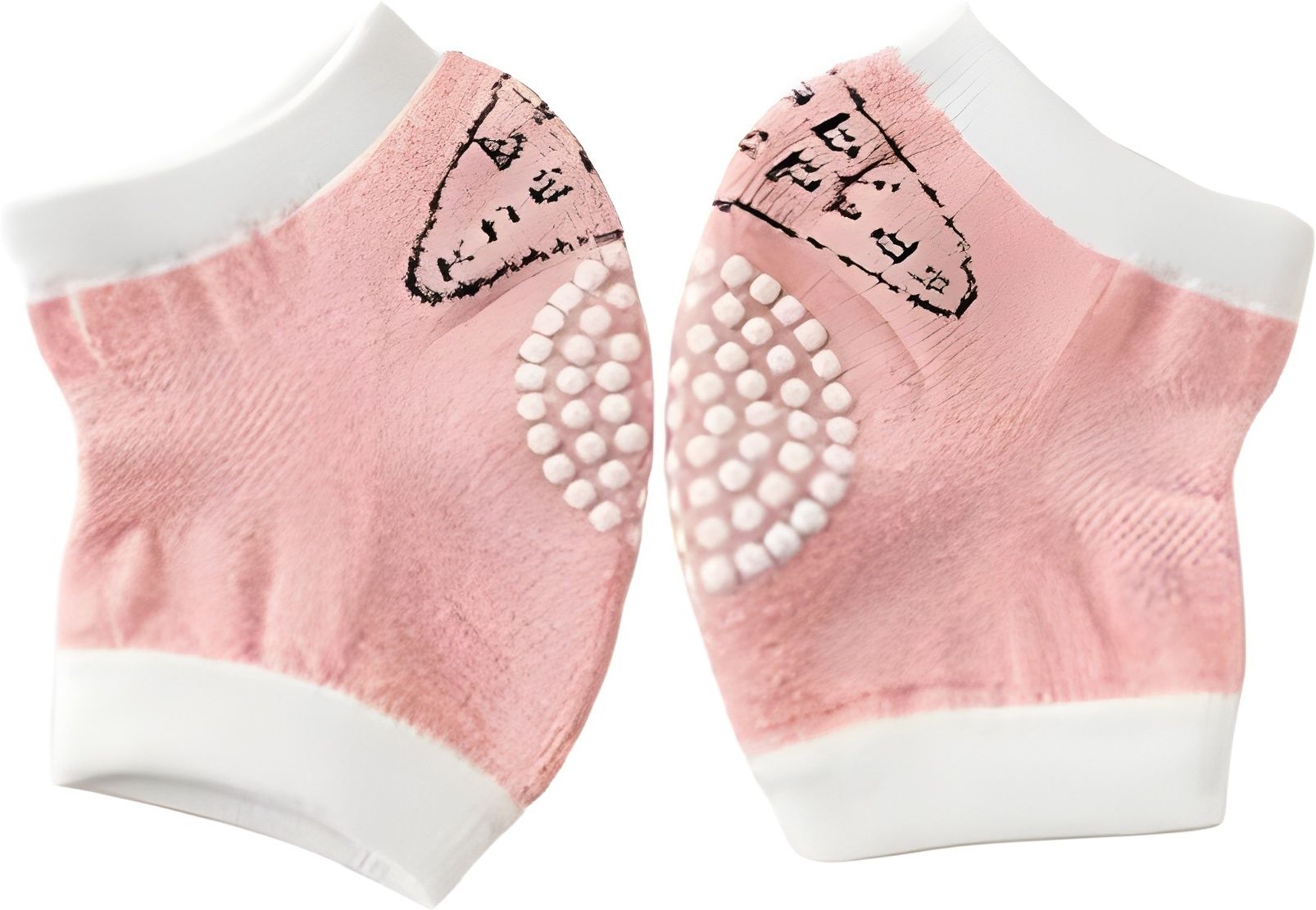 Baby Knee and Elbow Socks Anti-Slip Stretchable Elastic Soft Cotton Pink Baby Knee Pads-image-28