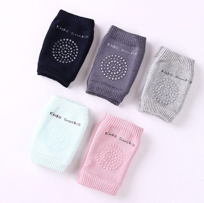 2 Pair Baby Knee & Elbow Pad Cushion,Multi-Color Safety Pads A22 Multicolor Baby Knee Pads-image-44