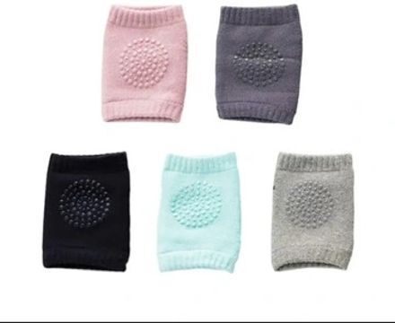 2 Pair Baby Knee & Elbow Pad Cushion,Multi-Color Safety Pads A64 Multicolor Baby Knee Pads-image-40