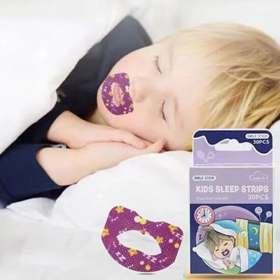 Anti-Snoring Sticker non-woven fabric Anti-Snoring Sticker Mouth Sticker Multicolor Baby Knee Pads-image-43
