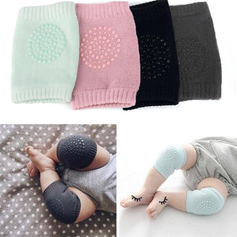 2 Pair Baby Knee & Elbow Pad Cushion,Multi-Color Safety Pads A77 Multicolor Baby Knee Pads-image-41