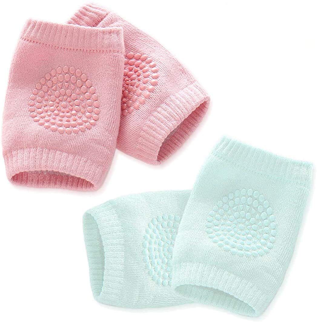 2 Pair Smiley Baby Knee Pads Smiley-Slip Protective Cushion for Kids Multicolor Baby Knee Pads-image-28