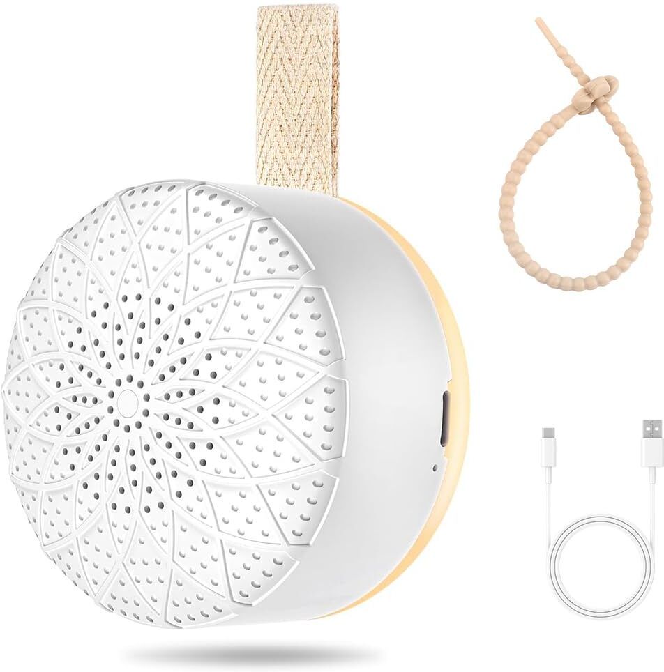 White Noise Machine for Babies Portable Rechargeable Sound Soother N/A Baby Monitor