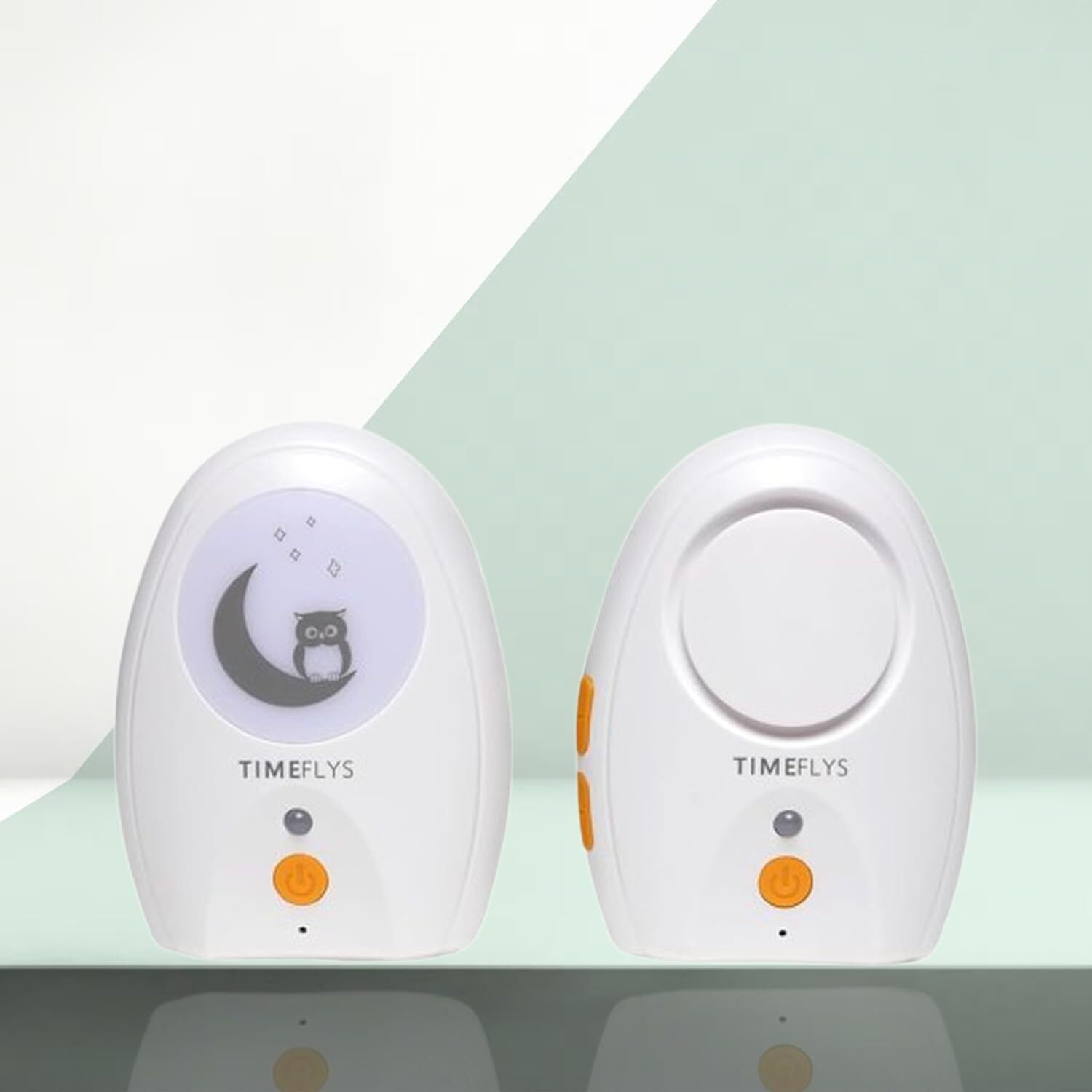 1-Way Communication Clear Sound,Easy Operation Easy Plug & Play Use Audio Baby Monitor