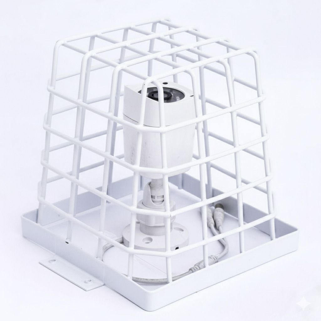 Metal CCTV Cage Protection for Bullet Camera Wall Mount (Park of 1) Protection for Bullet Camera Wall Mount Camera Baby Monitor