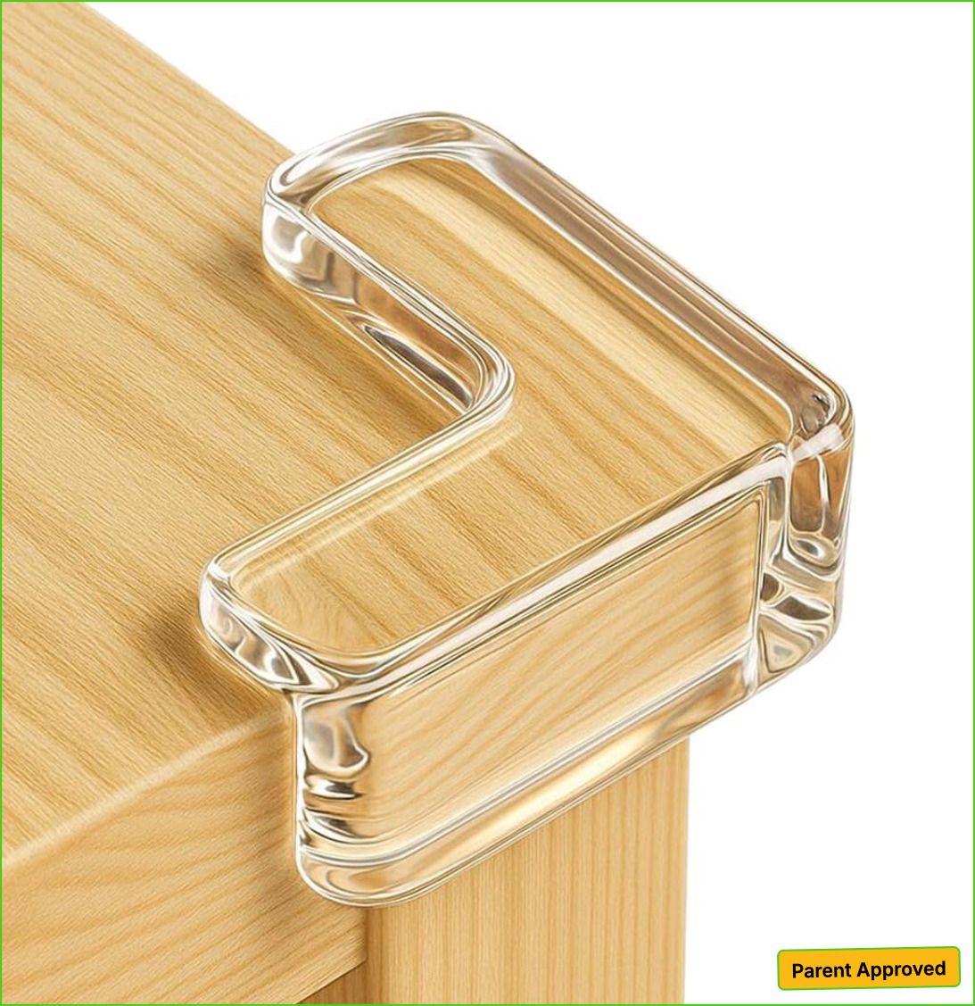 bubblino Silicone Corner Protectors | Baby Proofing Edge & Corner Guards for Sharp Edges-picture-4