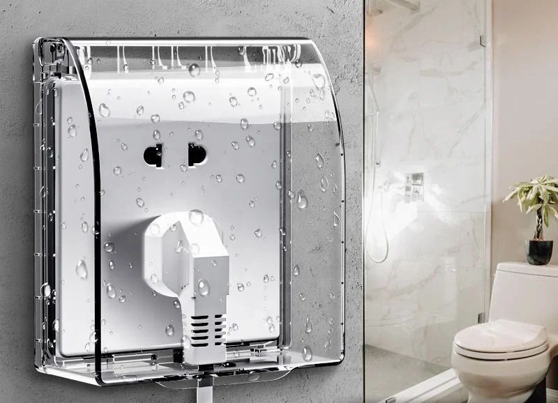 original mart Waterproof Socket Cover | Outdoor Switch Box | Rainproof Electric Board Cover-picture-7