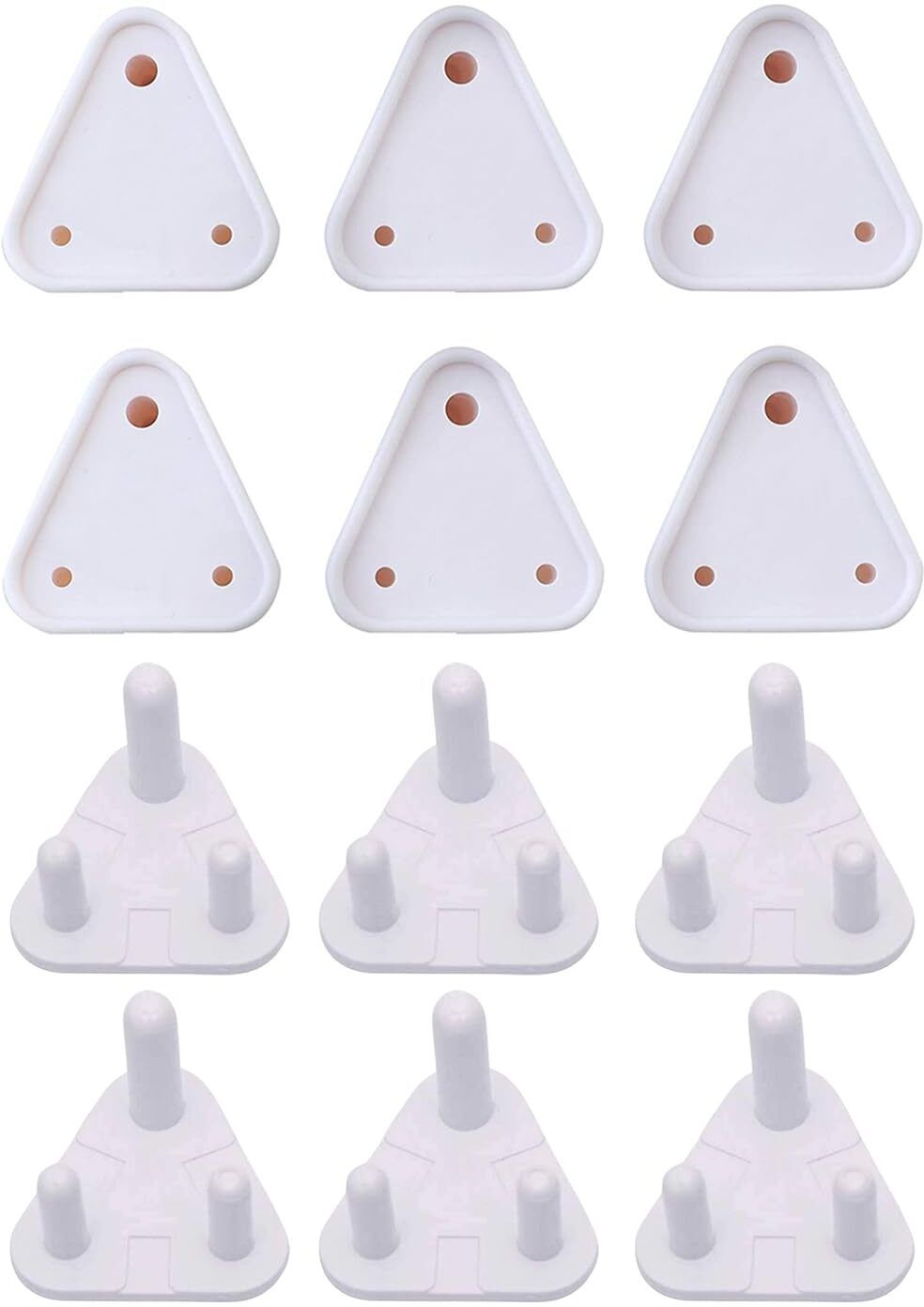daluci Baby Safety Electric Socket Plug Cover Guards Anti Shock for Kids (Pack Of 12)-picture-17