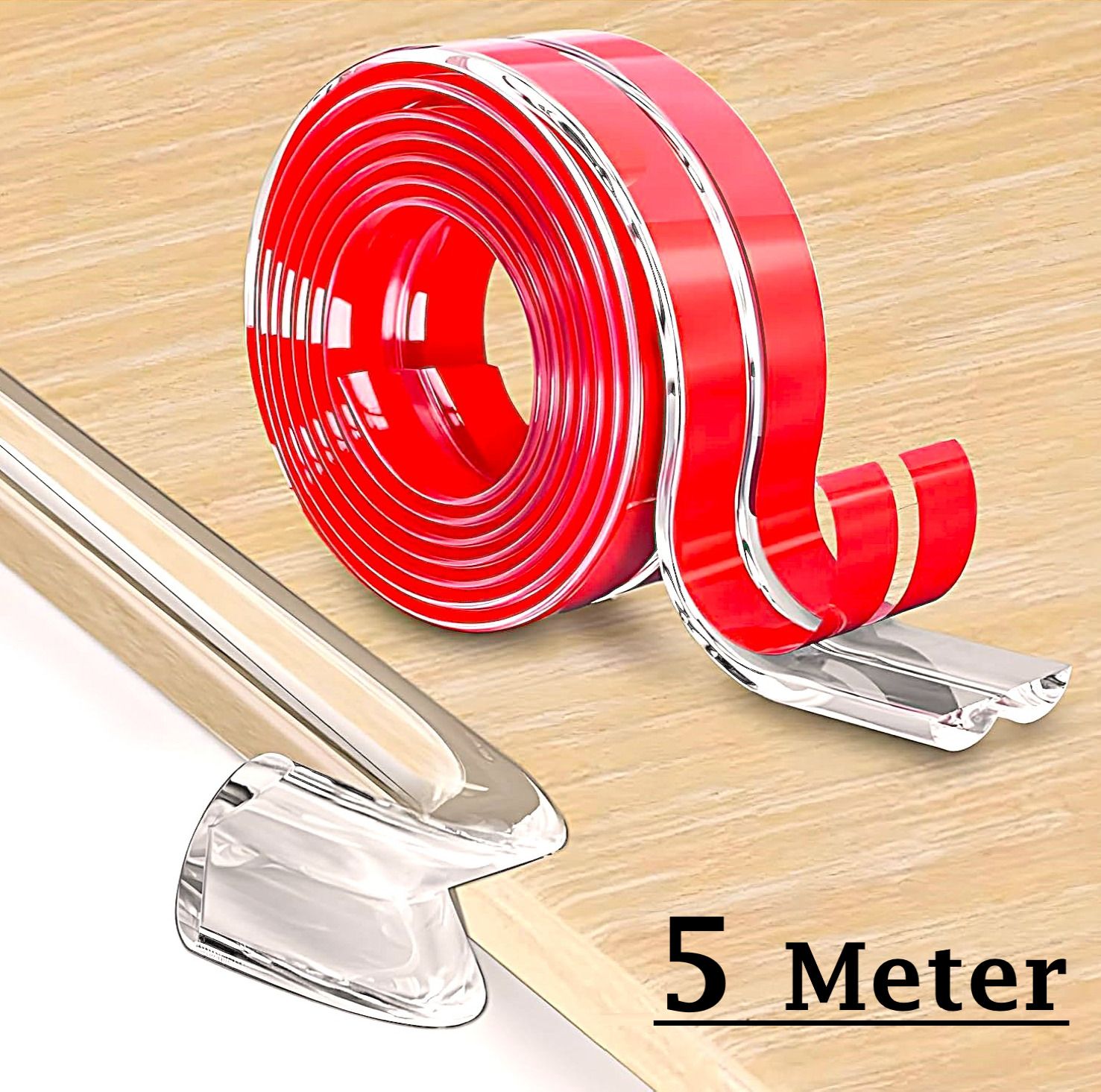 5 Meter Edge Corner Protector, Baby Proofing Edge Protector Strip for Kids-image-37